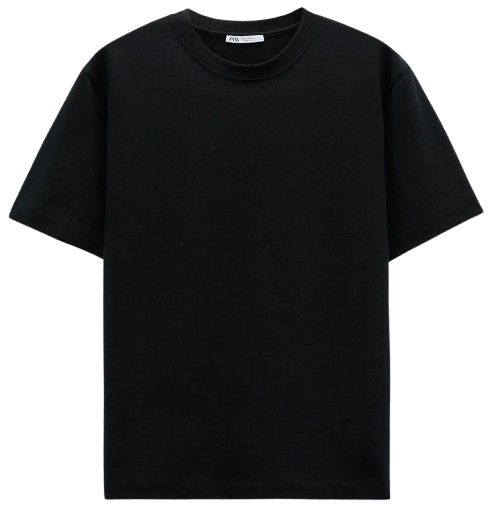 50%50 short-sleeved T-shirt